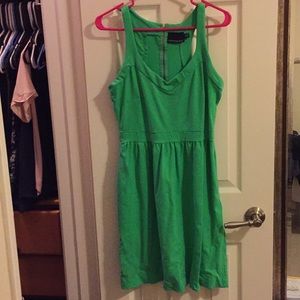 Green stretchy Cynthia Rowley dress